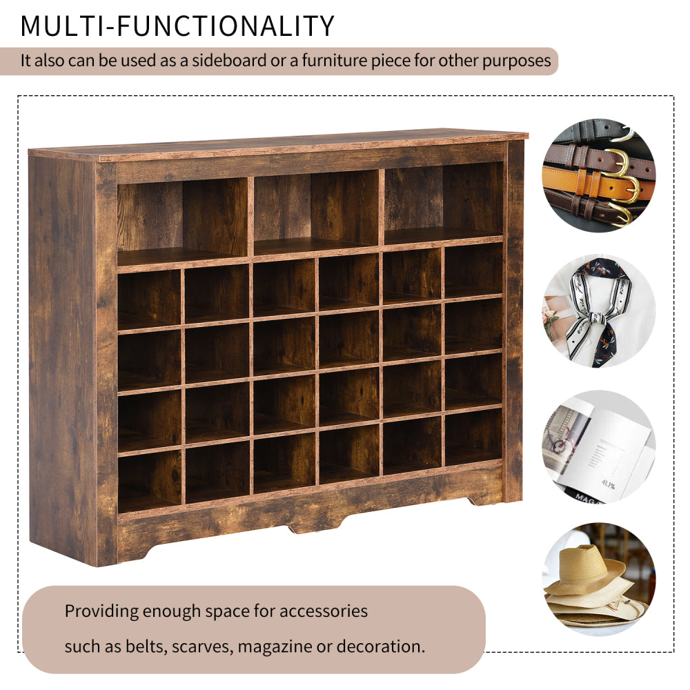 Villarreal Shoe Cabinet (Brown)