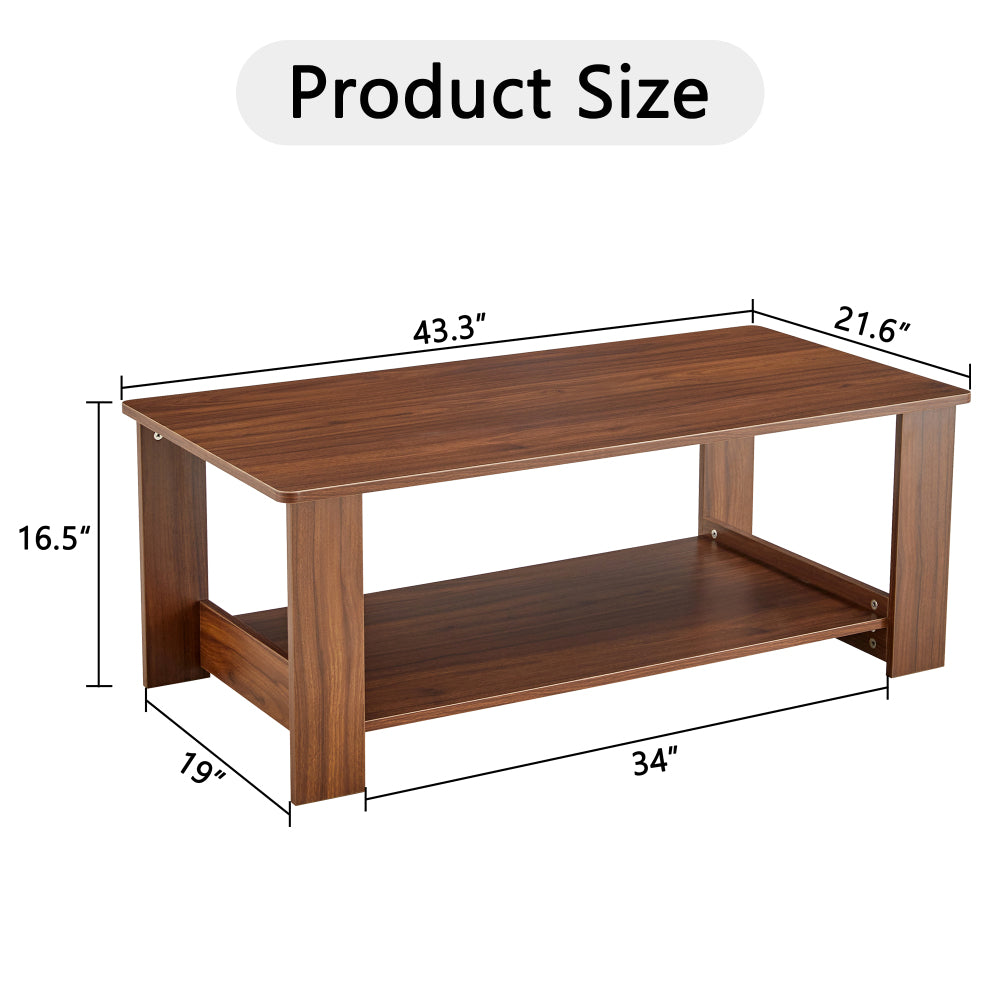 George Coffee Table (Walnut)