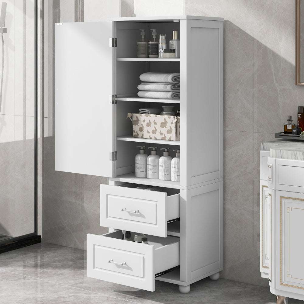 Grace Bathroom Cabinet (White)