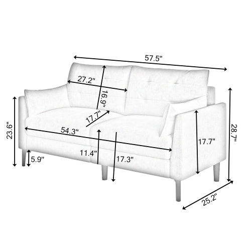 Cameron Sofa (Light Gray)