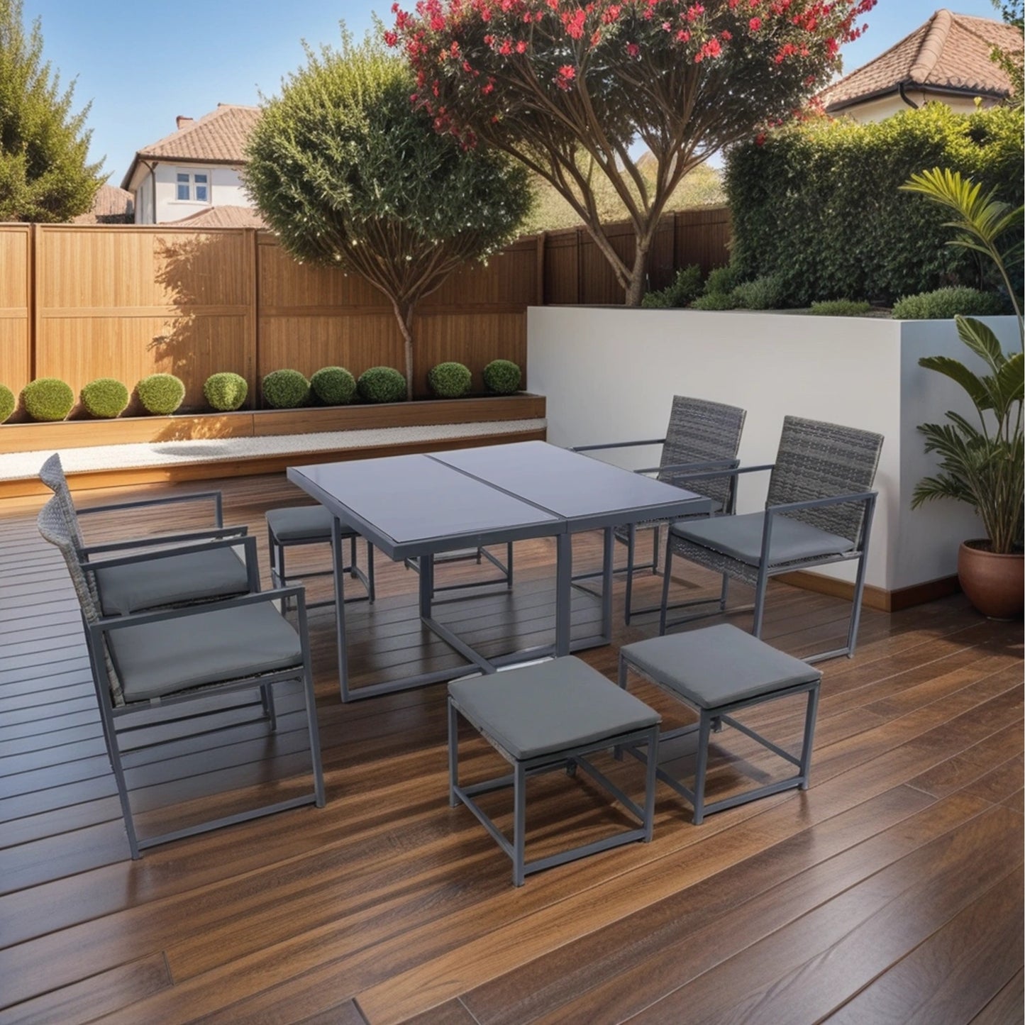 Webster Patio Dining Sets, 9 Piece
