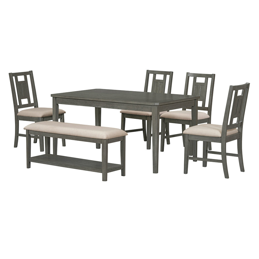 Collier Dining Set, Set of 6