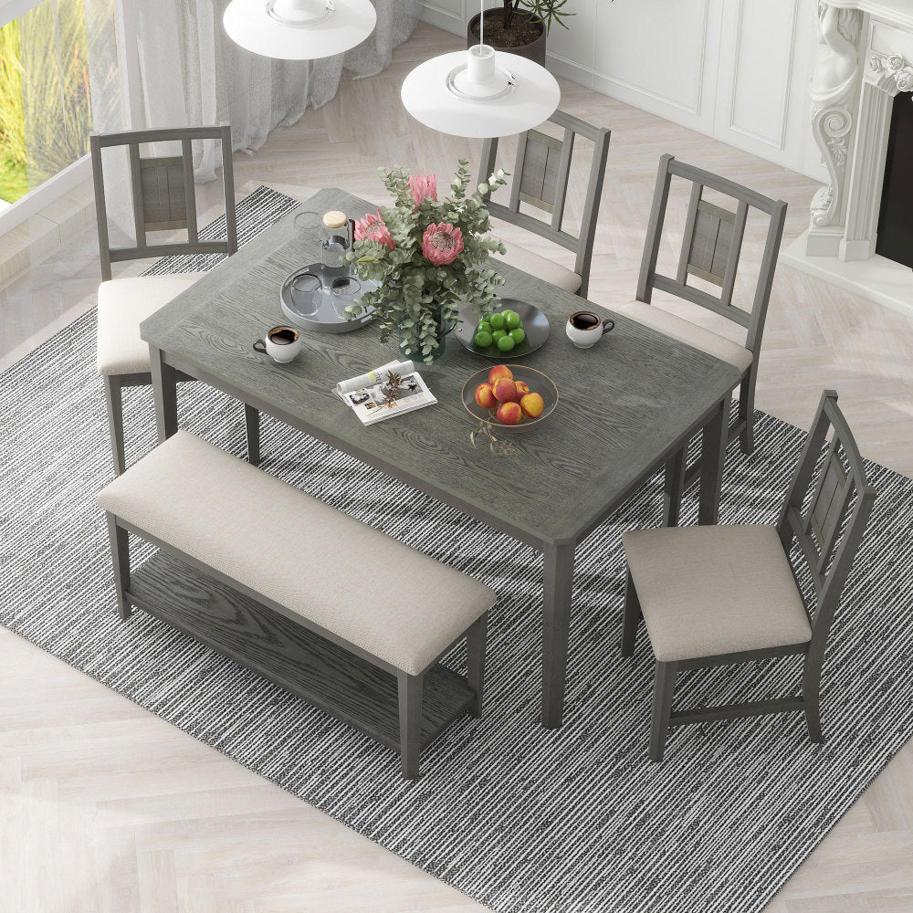 Collier Dining Set, Set of 6