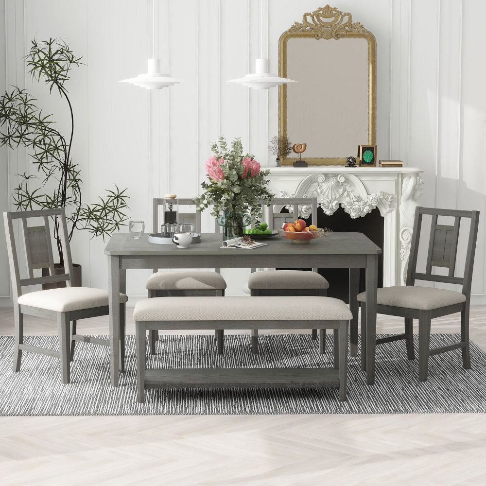 Collier Dining Set, Set of 6