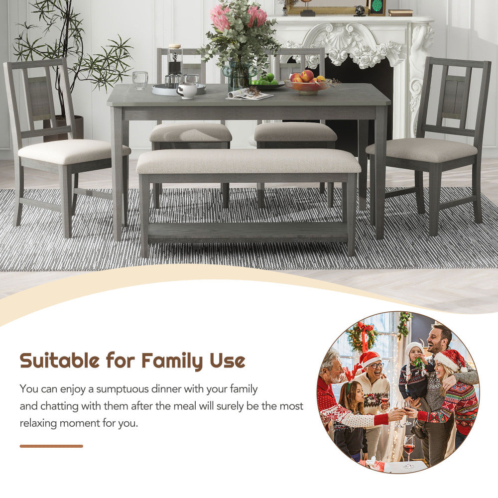 Collier Dining Set, Set of 6