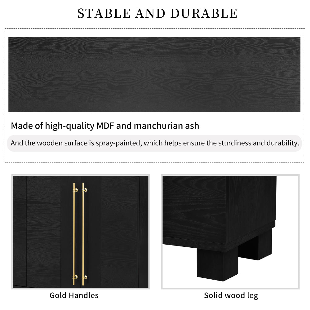 Chaya Accent Cabinet (Black)