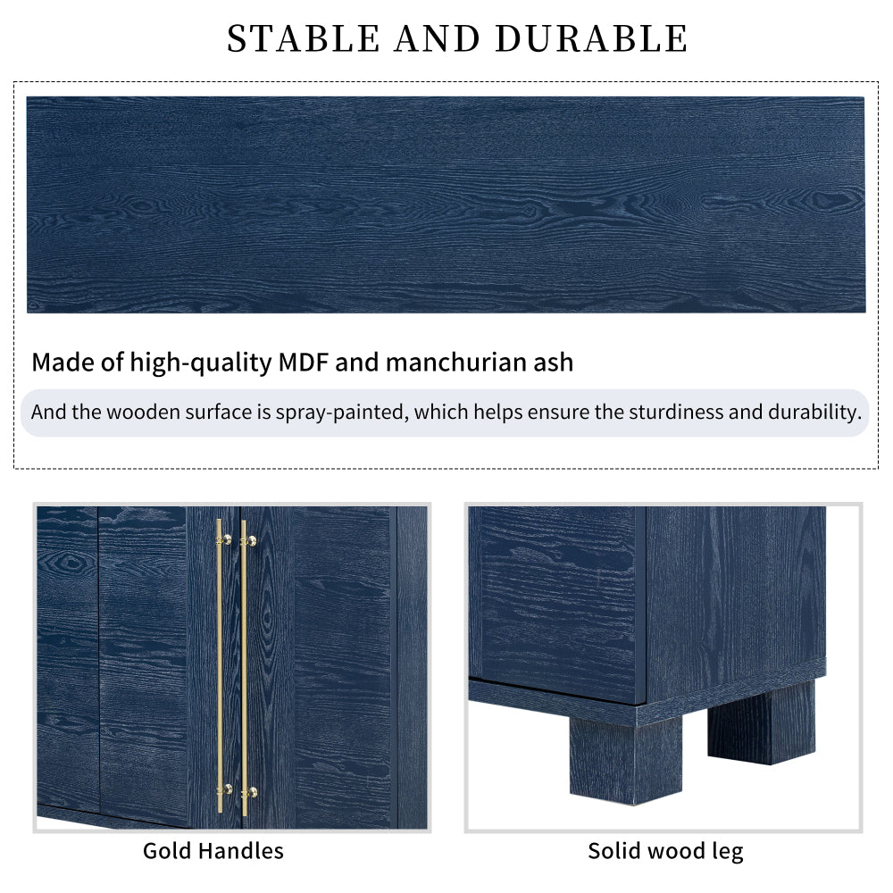 Chaya Accent Cabinet (Navy)
