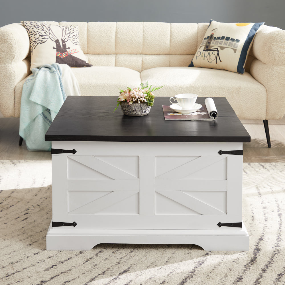 Browning Coffee Table, White