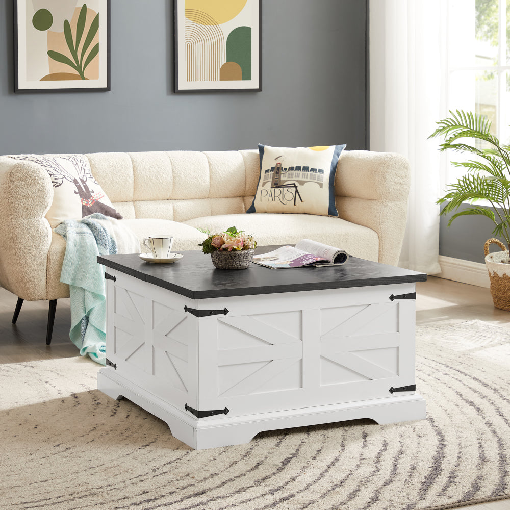 Browning Coffee Table, White