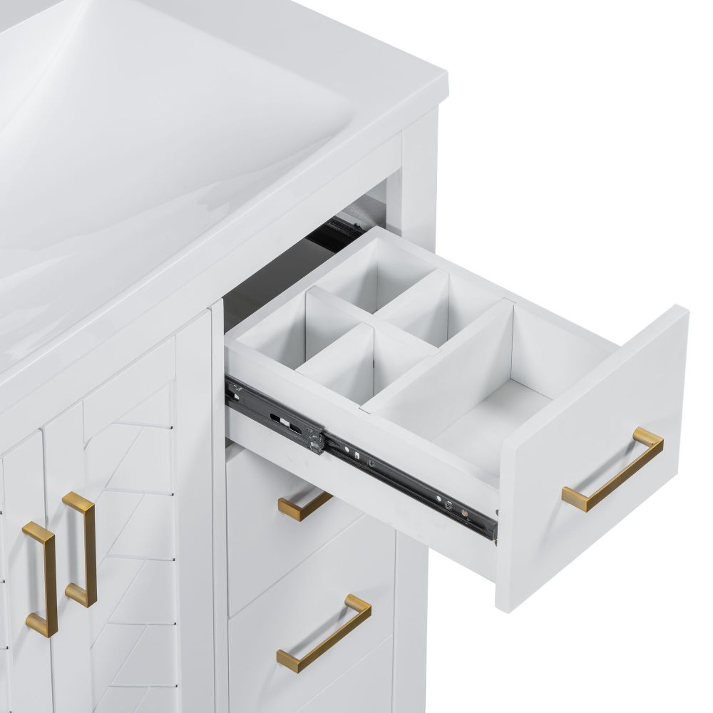 Rojas Bathroom Vanity (White)