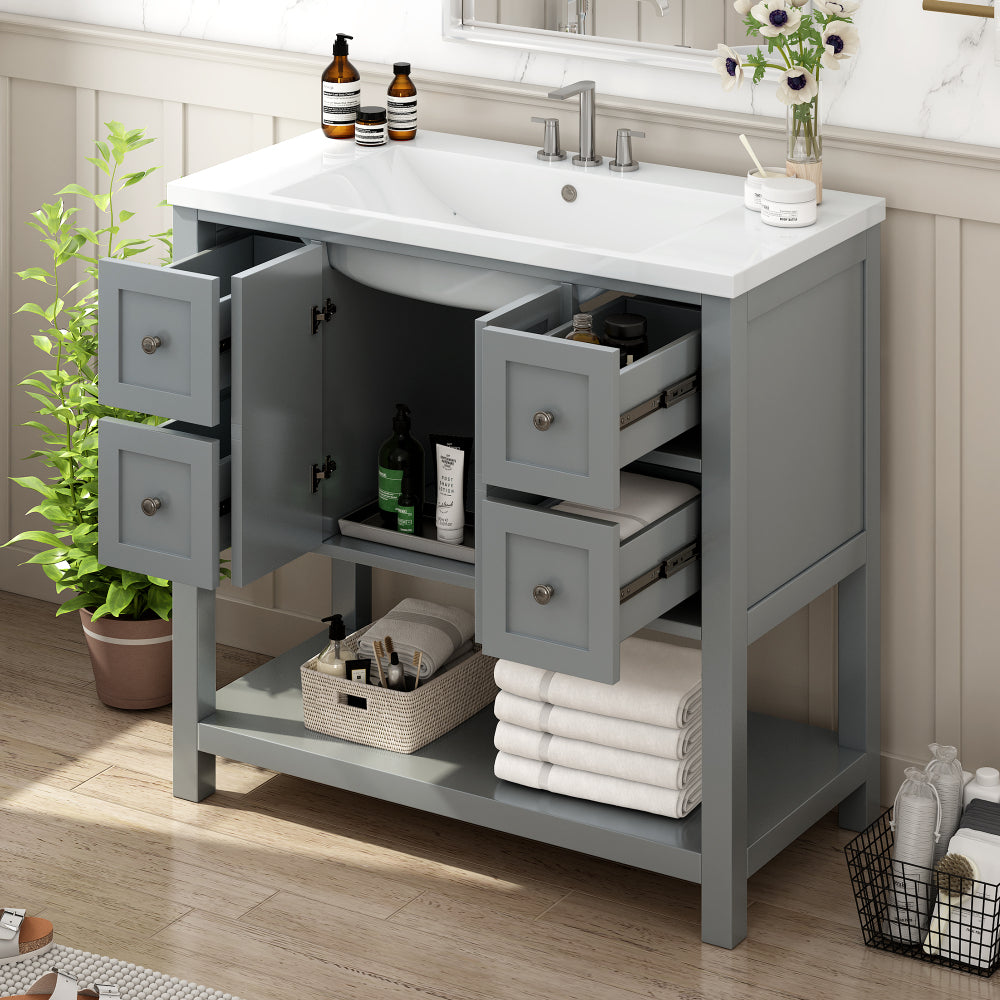 Guerrero Bathroom Vanity (Grey)