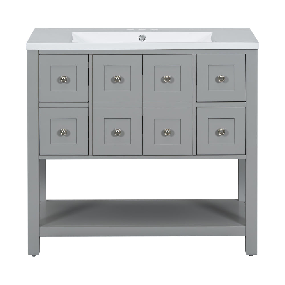 Guerrero Bathroom Vanity (Grey)
