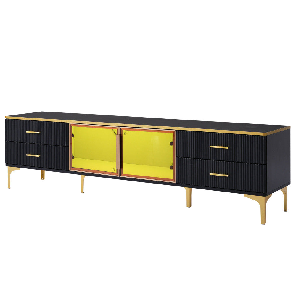 Hester TV Stand (Black)
