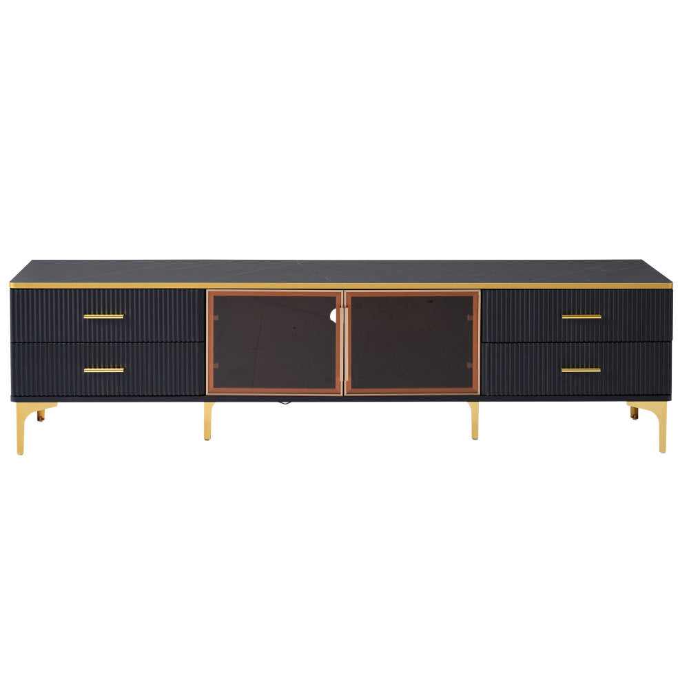 Hester TV Stand (Black)