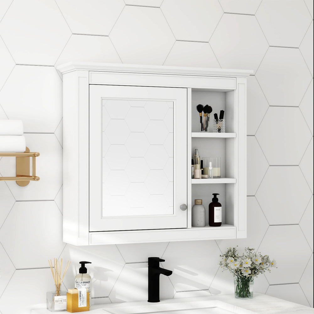 Douglas Bathroom Cabinet (White)