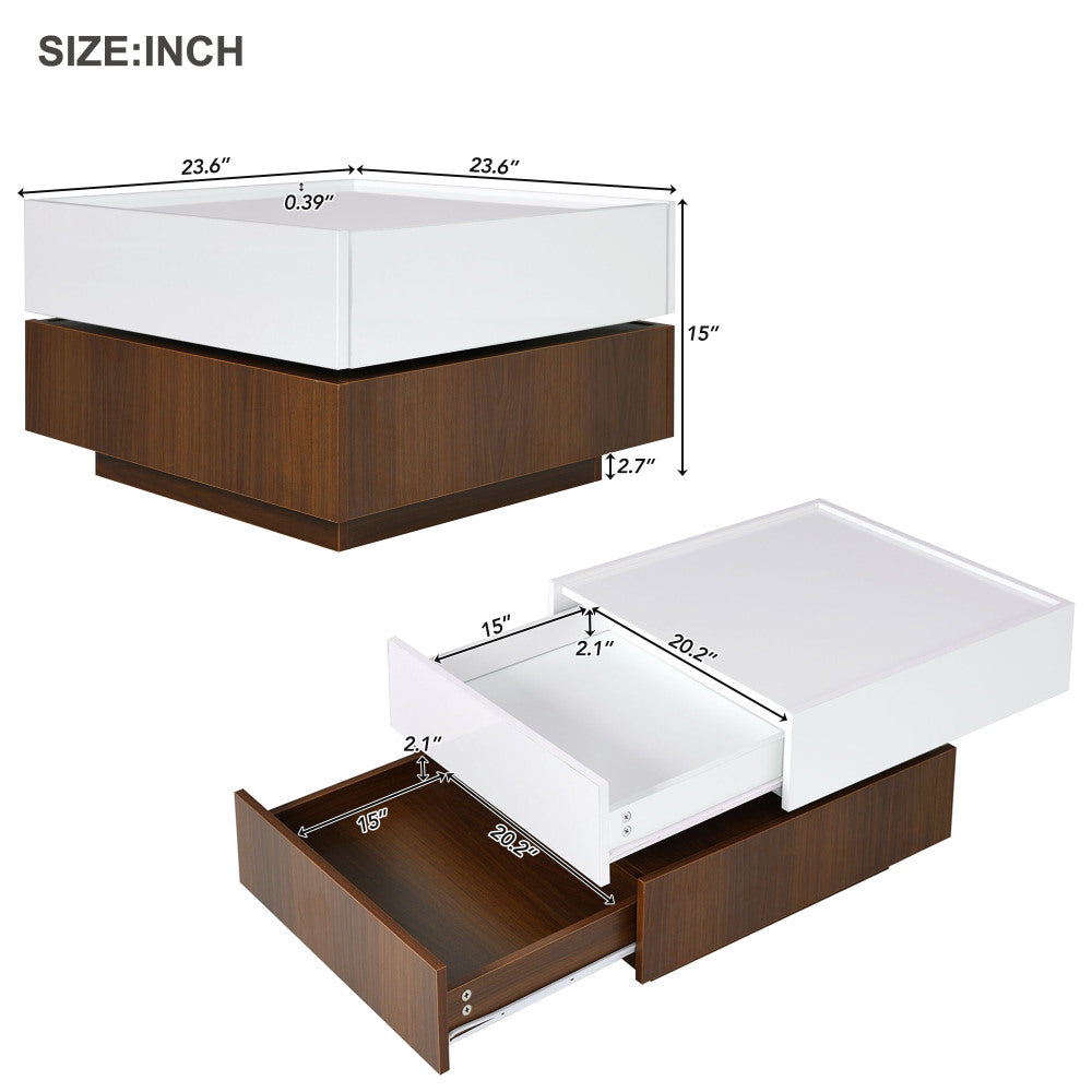 Gavin Coffee Table (White)