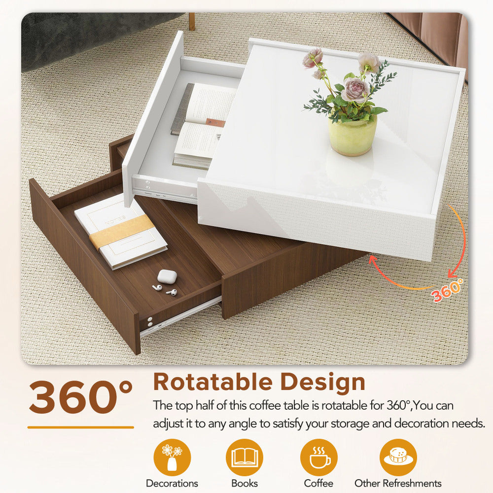 Gavin Coffee Table (White)