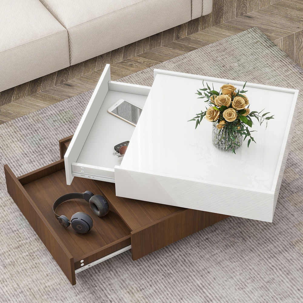 Gavin Coffee Table (White)