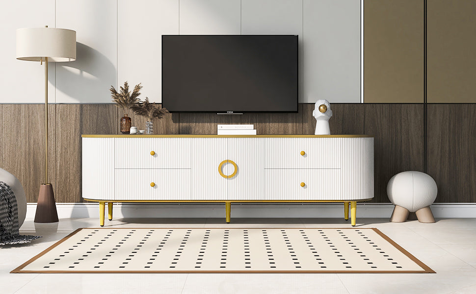 Enoch TV Stand (White)