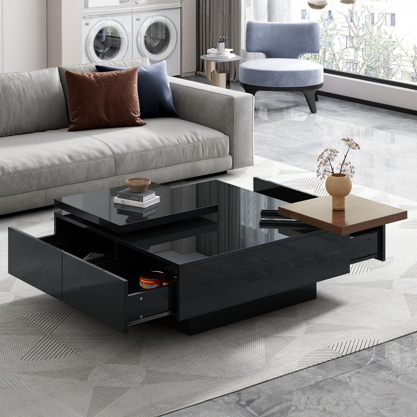 Avianna Coffee Table (Black)