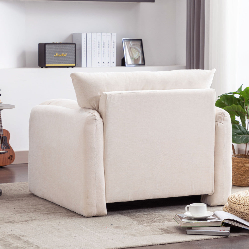 Bonnie Lounge Chair (White)