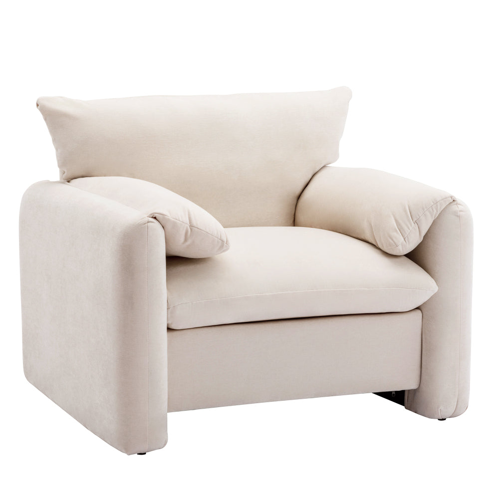 Bonnie Lounge Chair (White)