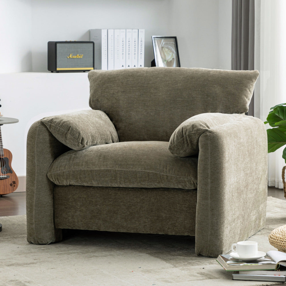 Bonnie Lounge Chair (Green)