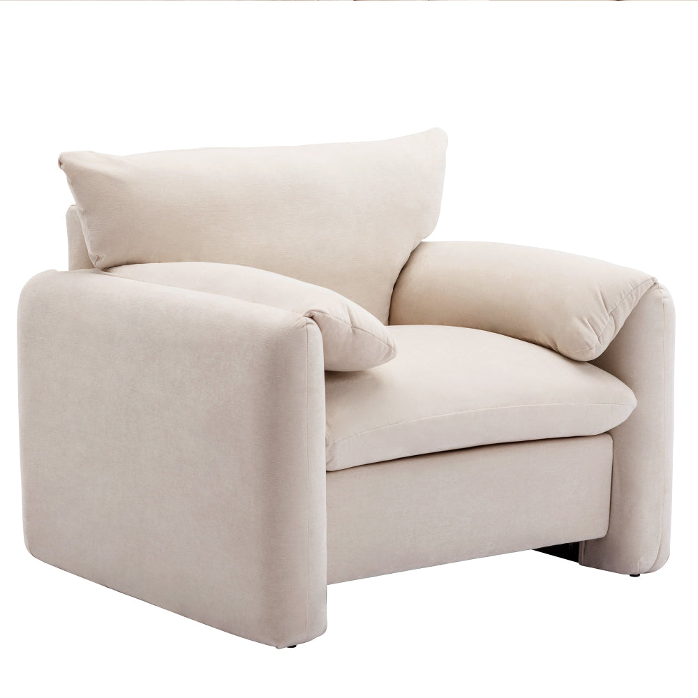 Bonnie Lounge Chair (White)
