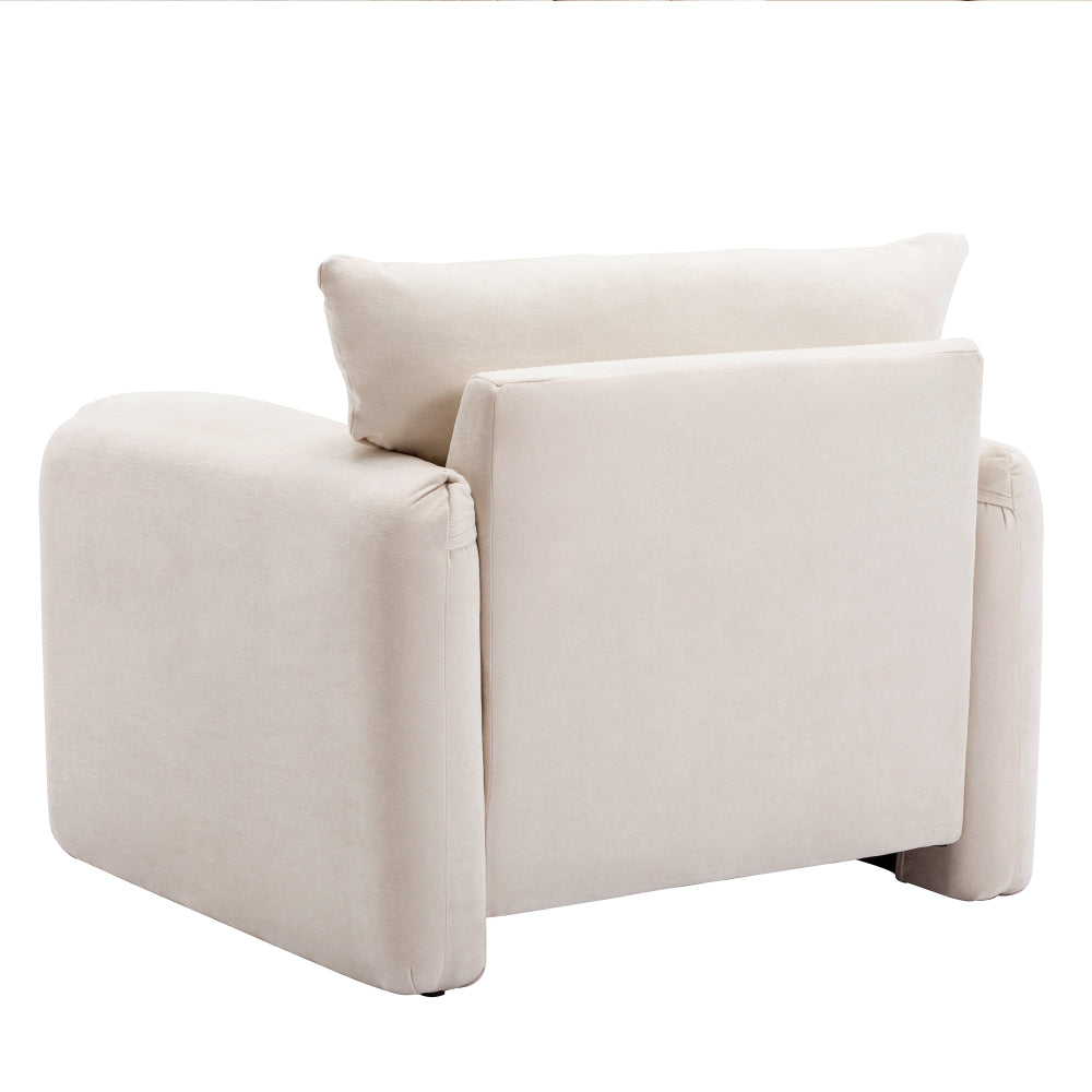 Bonnie Lounge Chair (White)