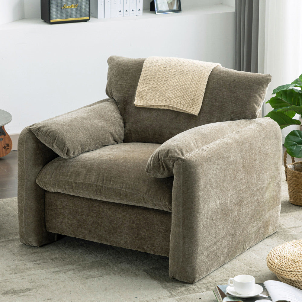 Bonnie Lounge Chair (Green)