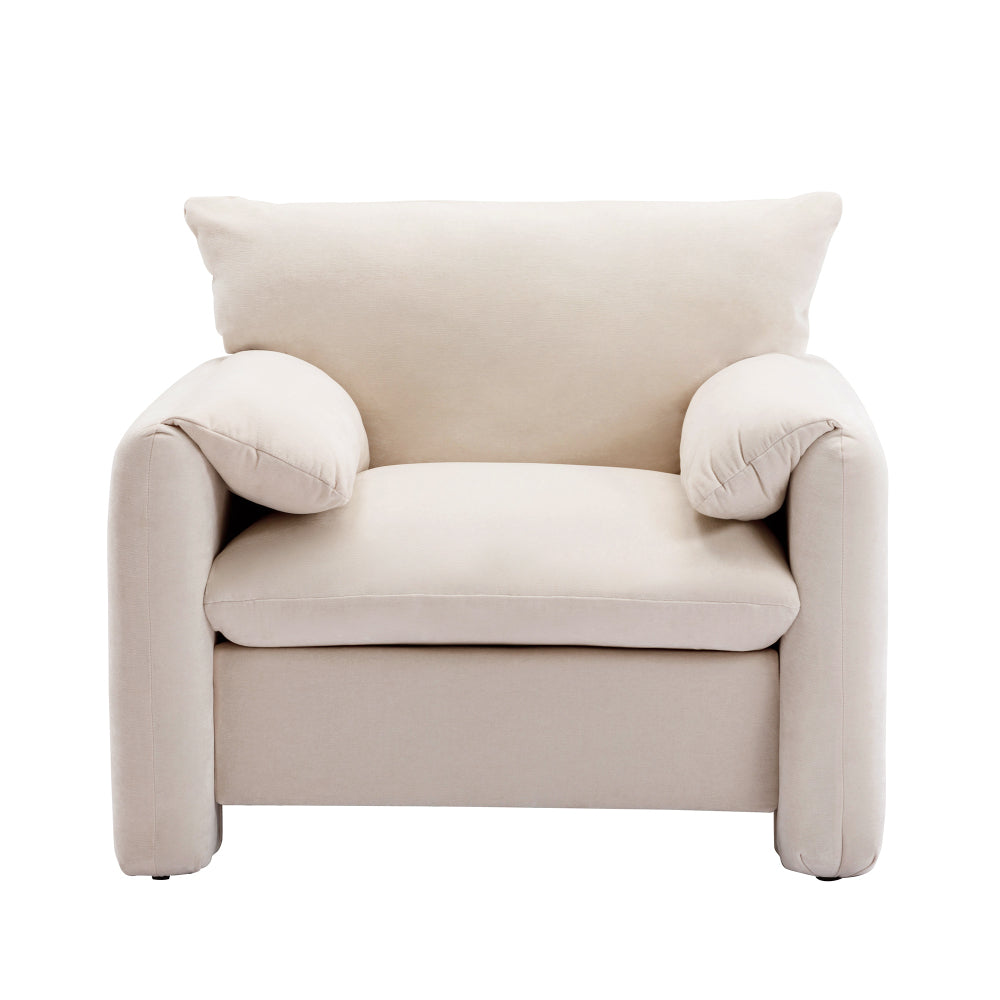 Bonnie Lounge Chair (White)