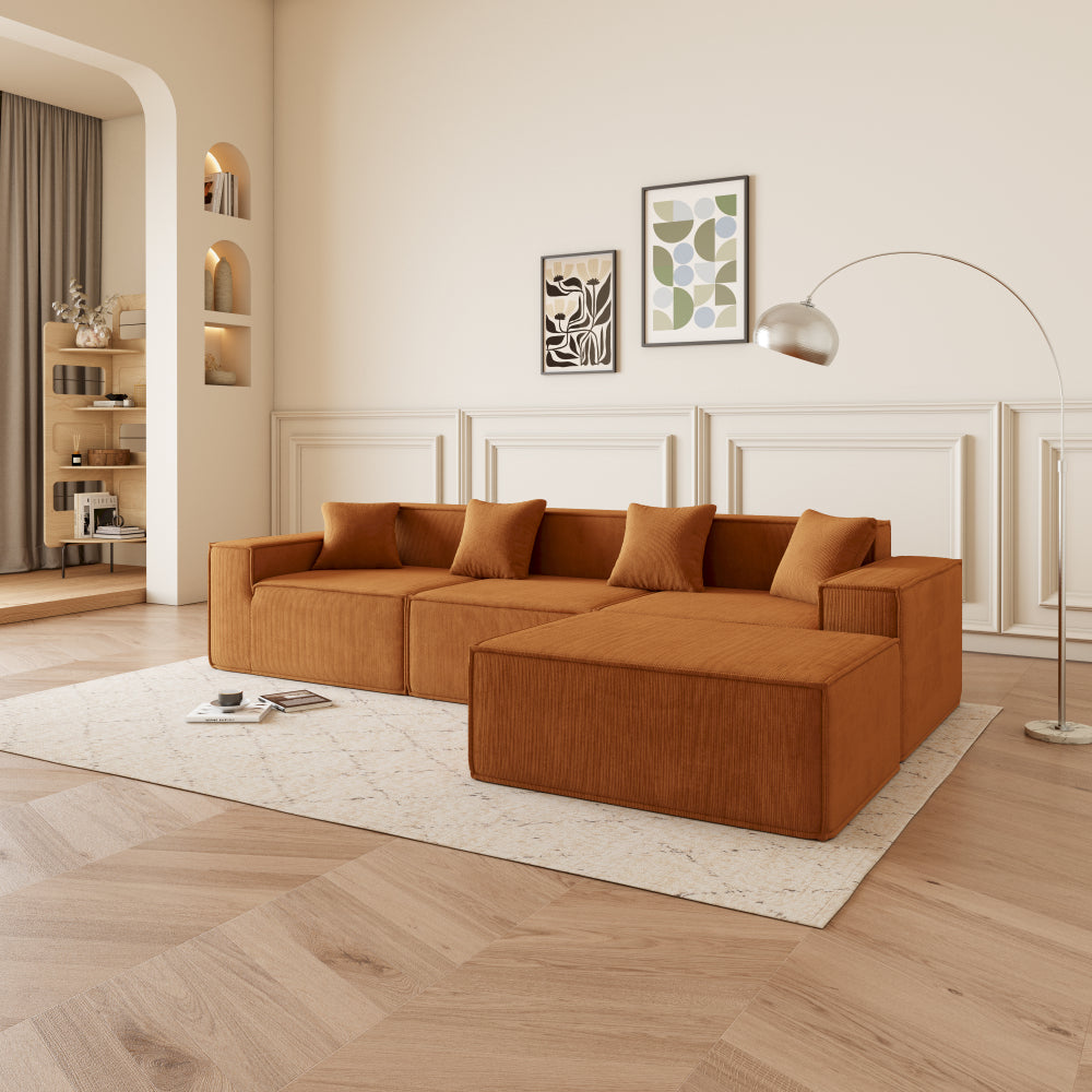 Bryan Sofa (Orange)