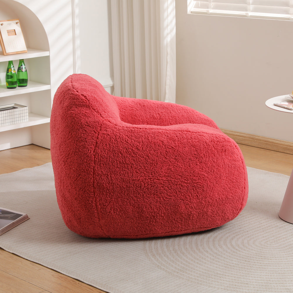 Brandon Lounge Chair, Red
