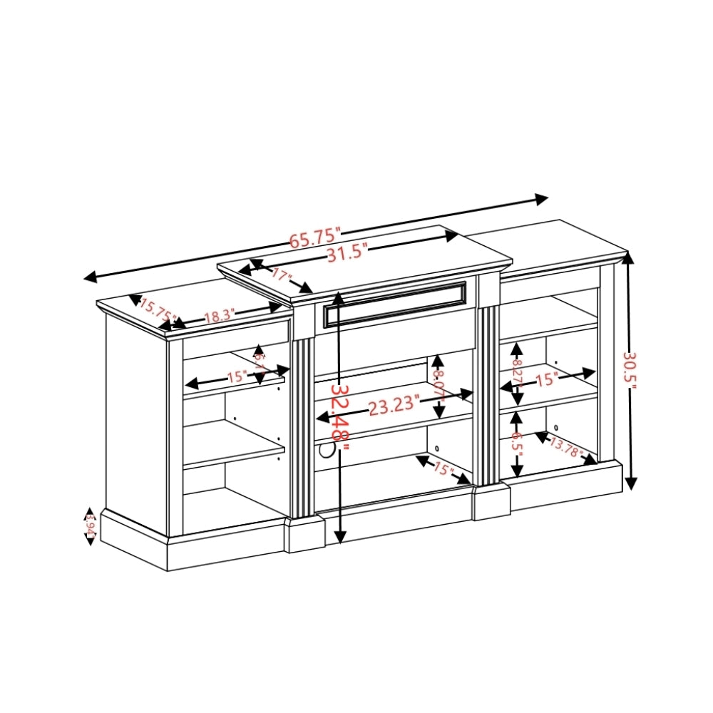 Farmer TV Stand (White)