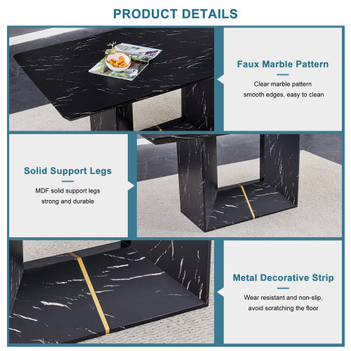 Larsen Dining Table (Black)
