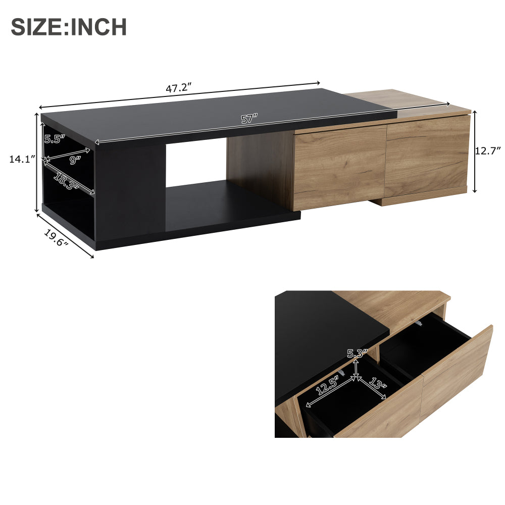 Catalina Coffee Table (Black)