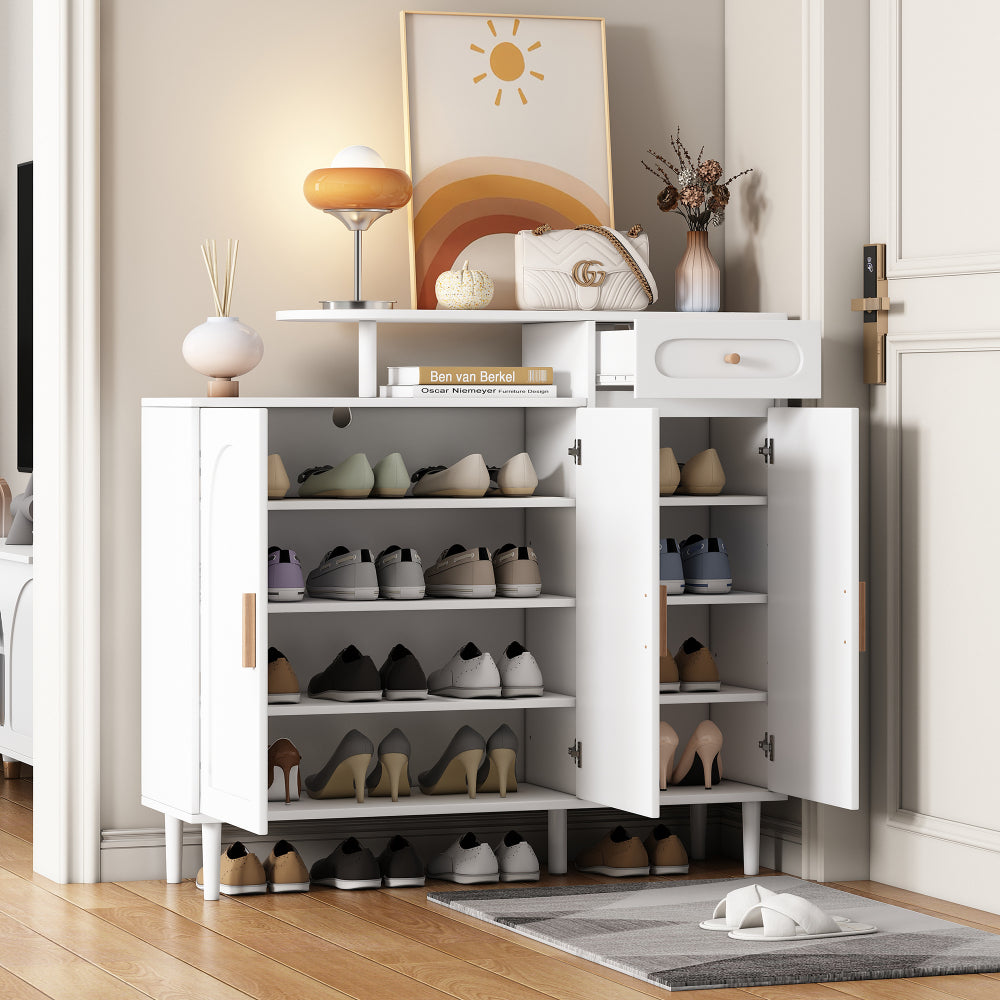 Brycen Shoe Cabinet (White)