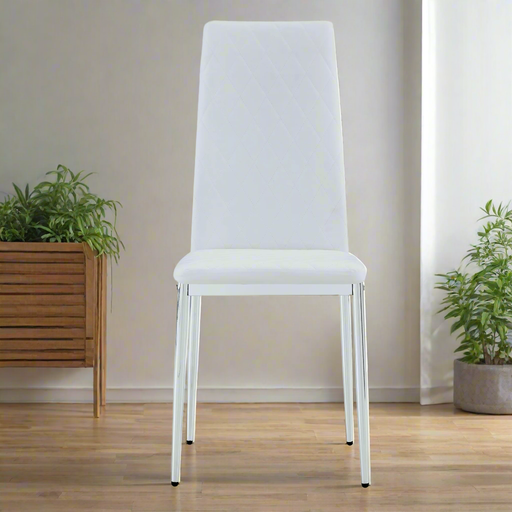 Gordon Dining Chair, Set of 4 (White)