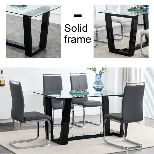 Watson Dining Table (Black)