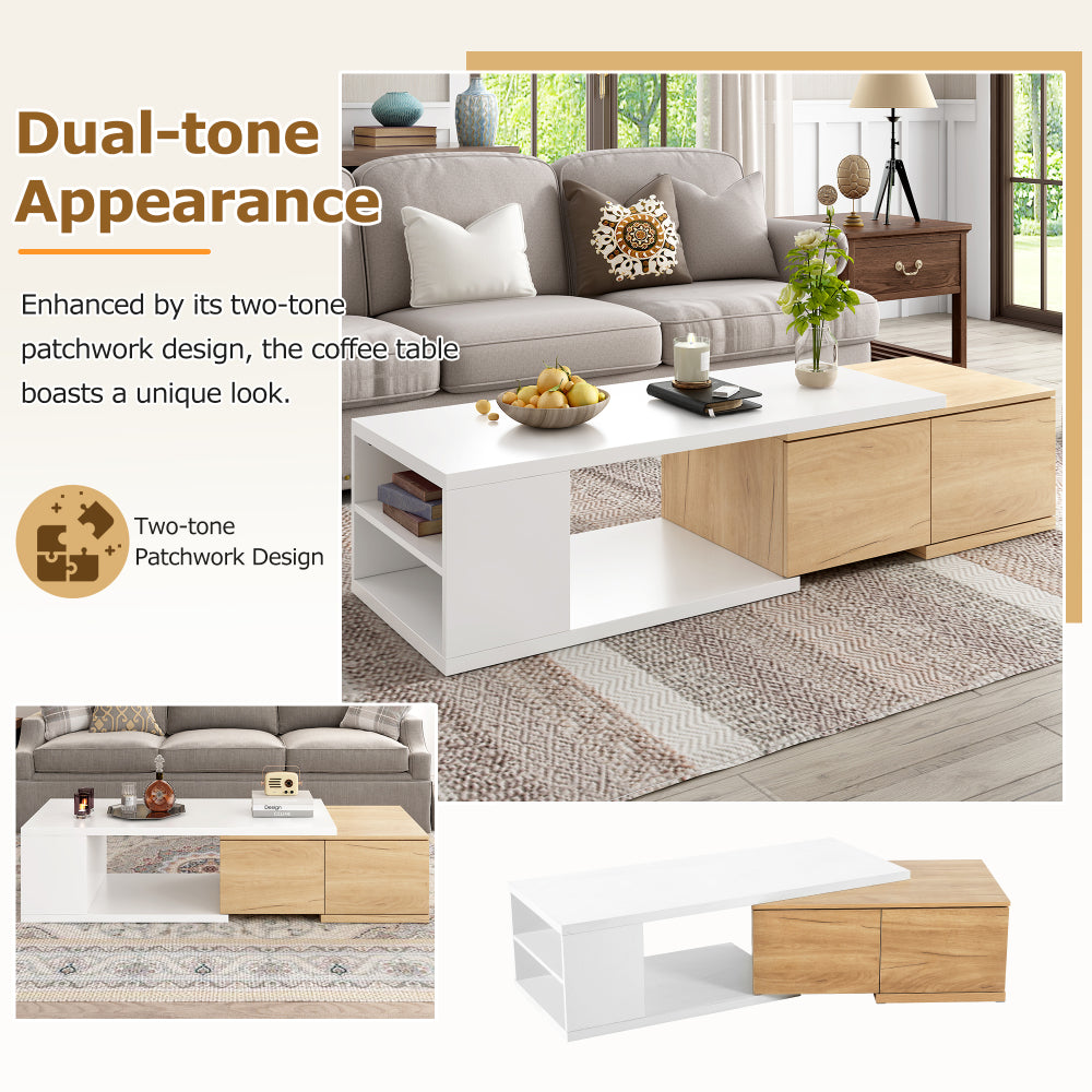 Catalina Coffee Table (White)