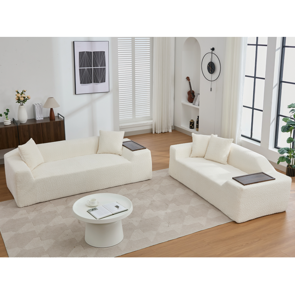 Jazmine Sofa, White