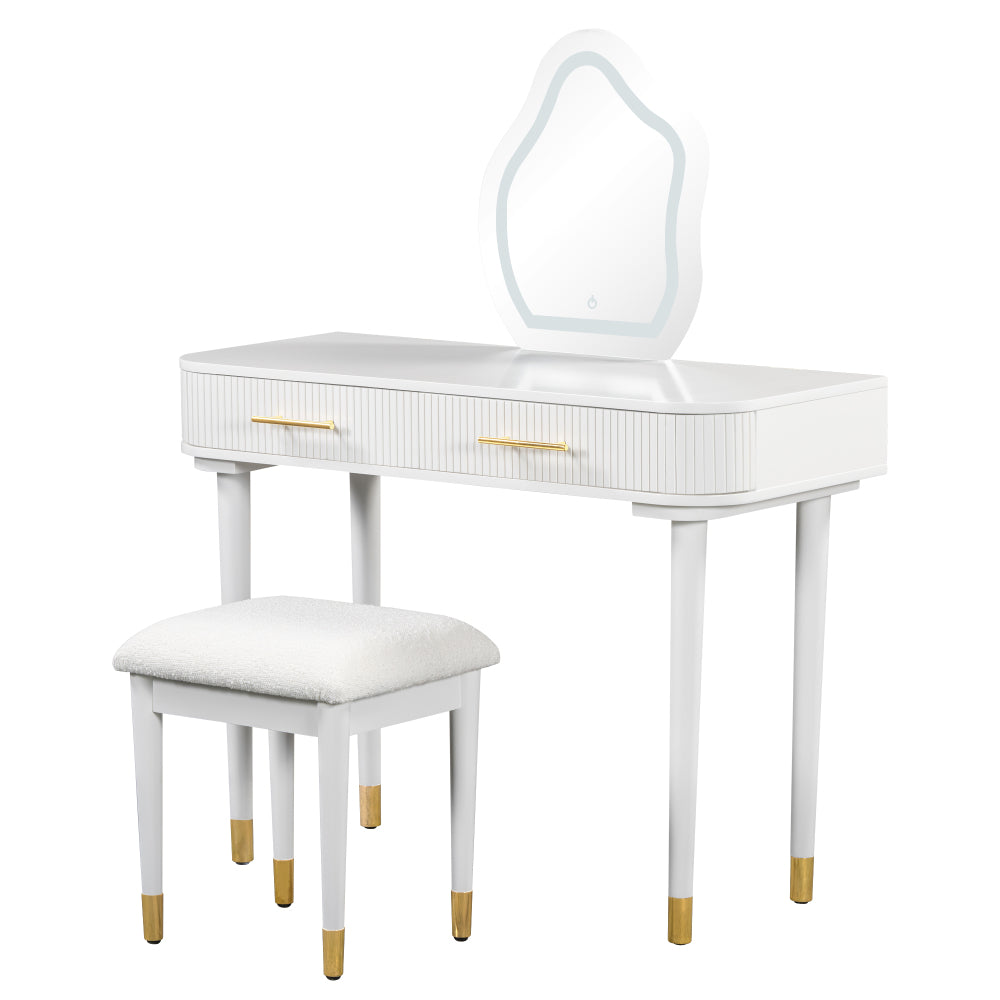 August Vanity Desk, 2 Drawer