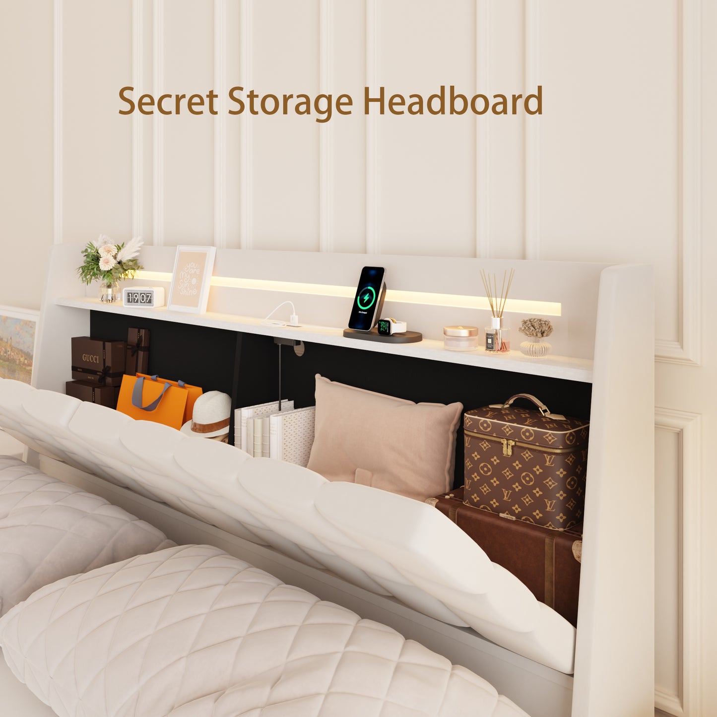 Selena Bed, Queen