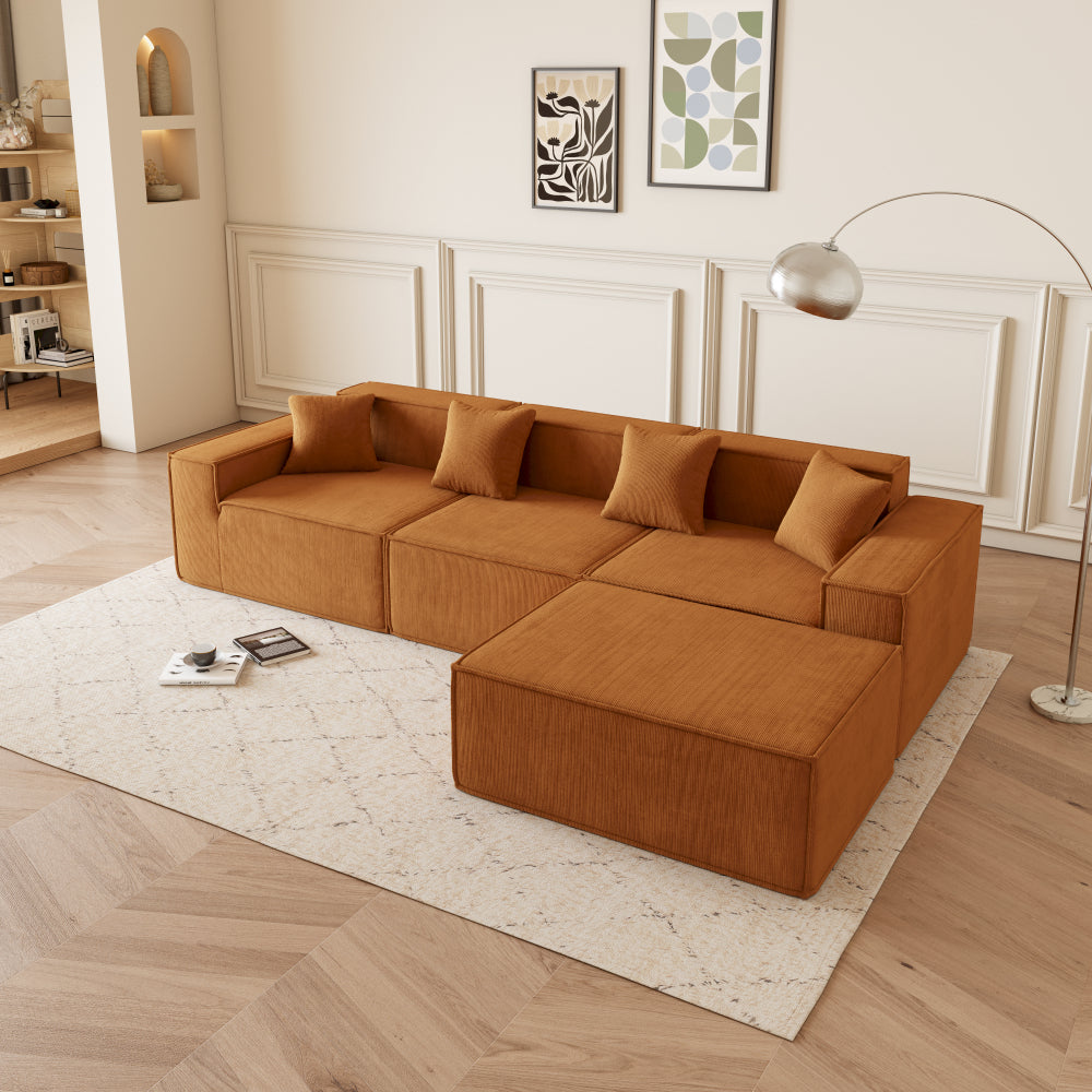 Bryan Sofa (Orange)