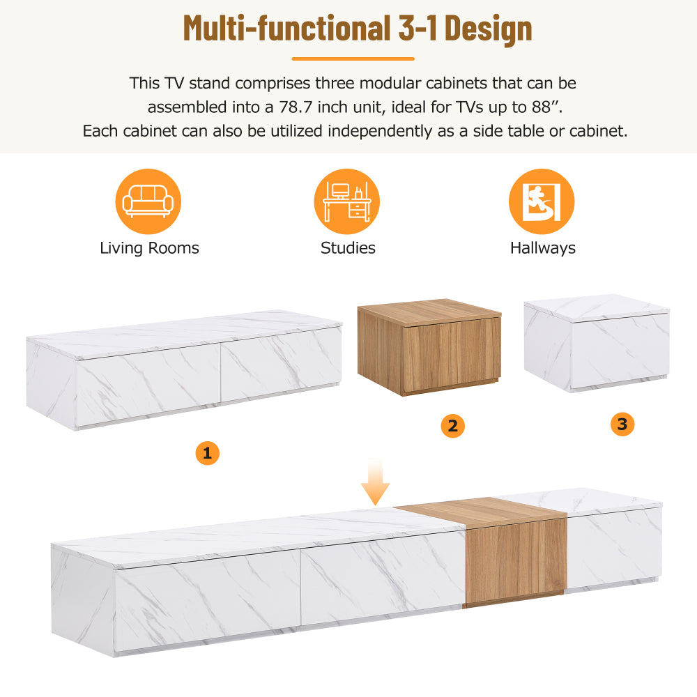 Bryant TV Stand (White)
