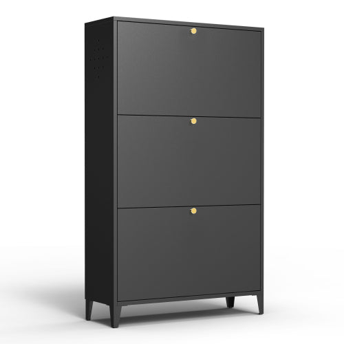 Merritt Shoe Cabinet (Black)