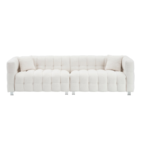 Siena 102" Sofa (White)