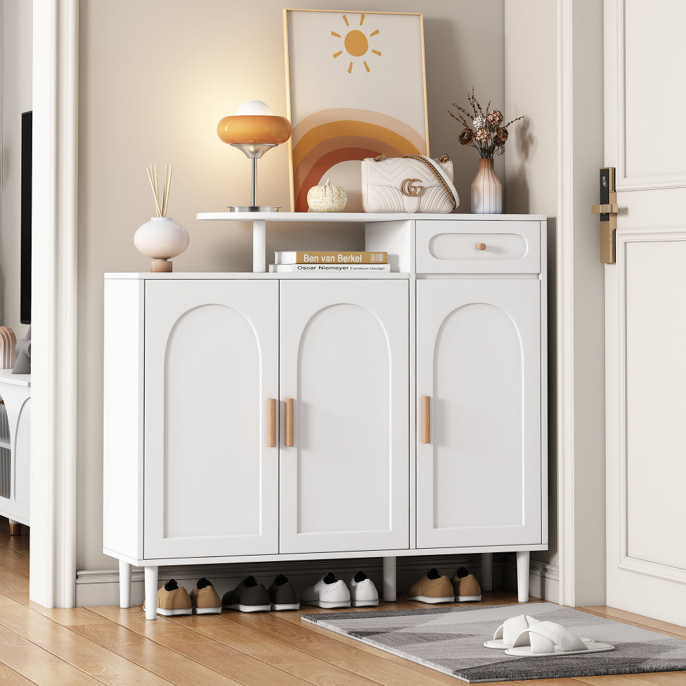 Brycen Shoe Cabinet (White)