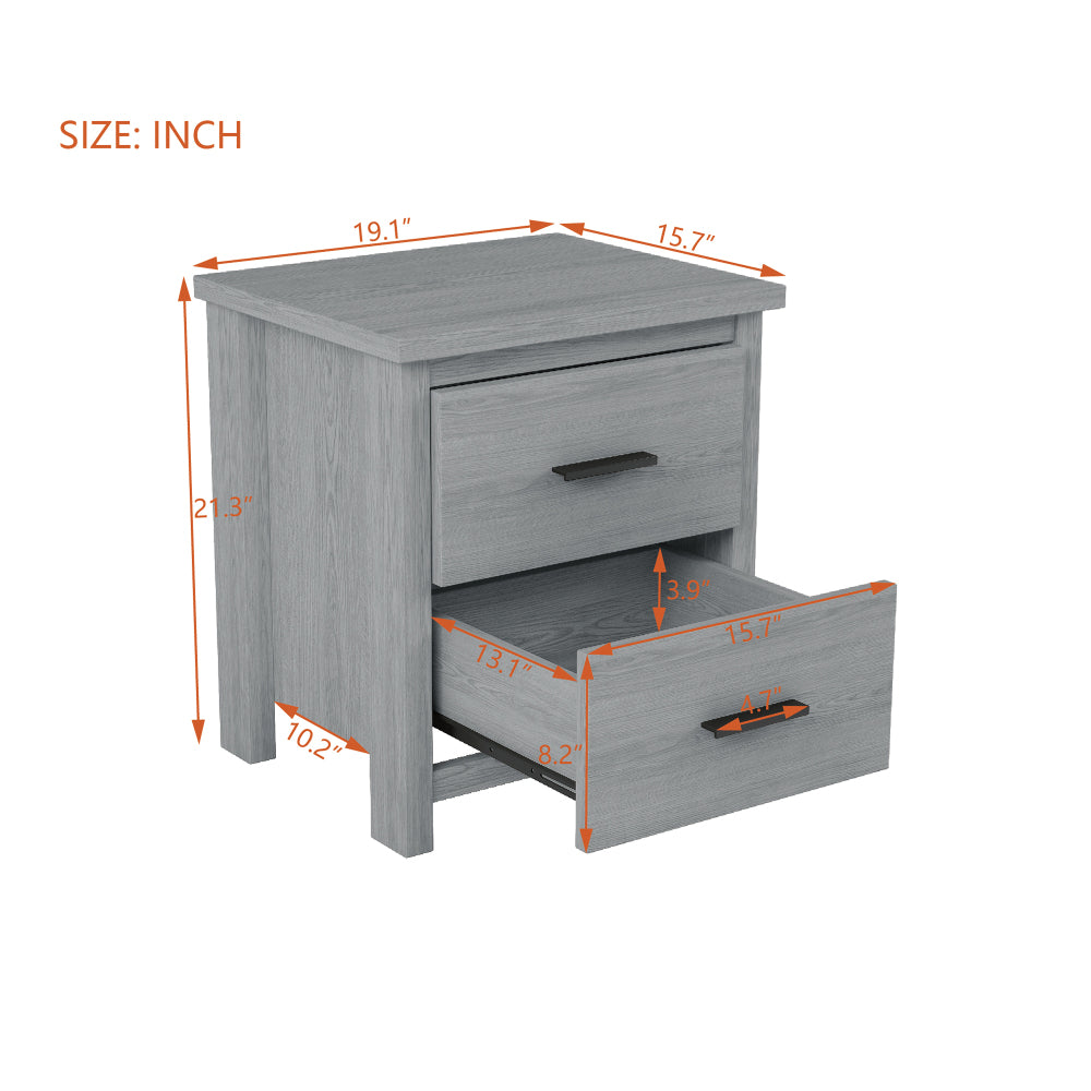 Owen Nightstand, Grey