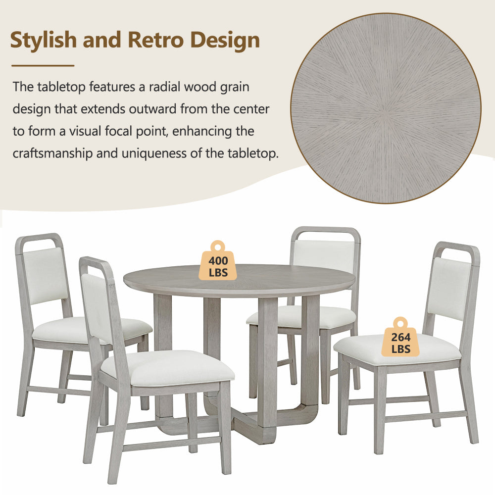 Wiley Dining Set, Set of 6 (Grey)